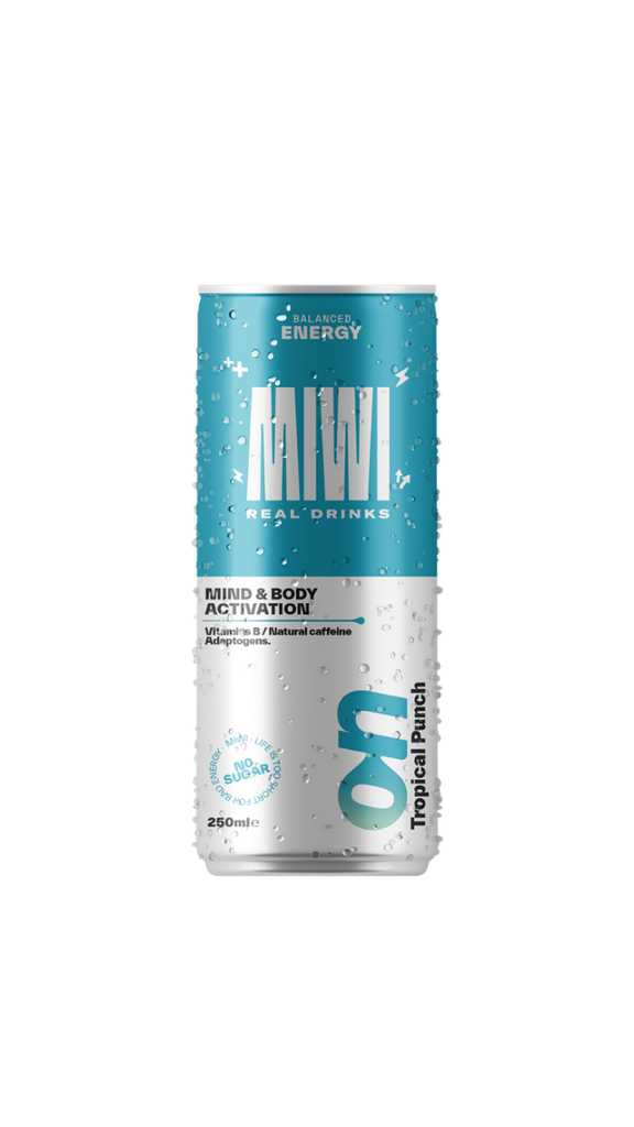 MIWI ON TROPICAL PUNCH | 12 latas 25cl - MIWI REAL DRINKS