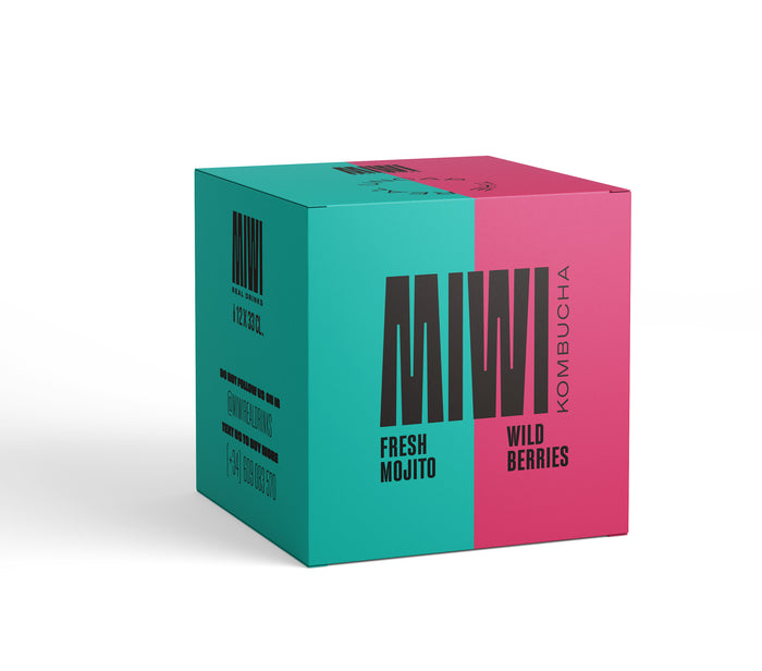 Caja doble Fresh Mojito & Wild Berries - MIWI REAL DRINKS