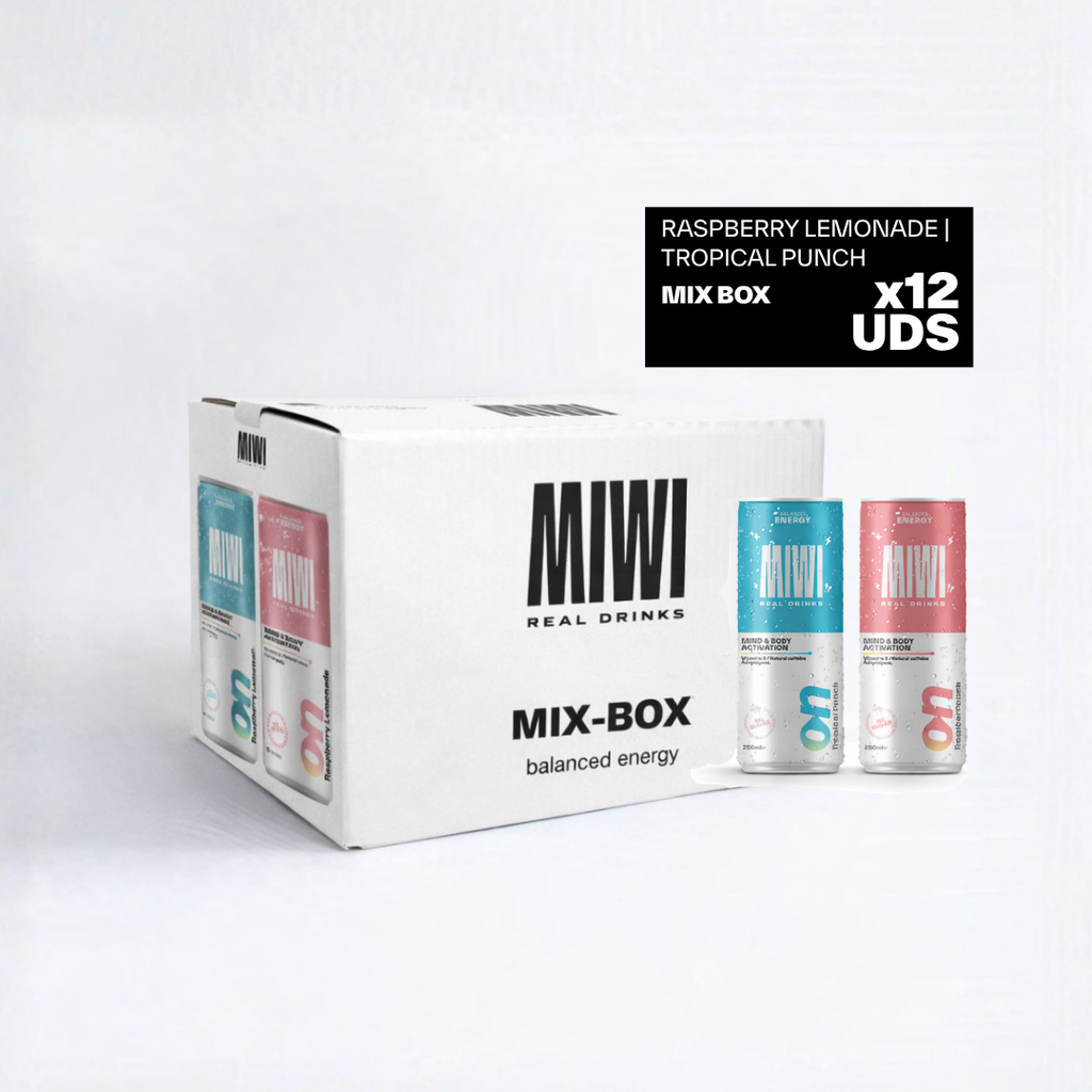 MIWI ON MIX BOX | 12 latas 25cl - MIWI REAL DRINKS
